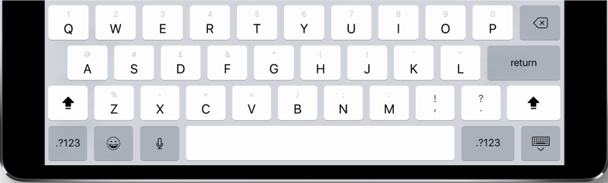   Another productivity boost — for the iPad only — is direct access to symbols from the alpha keys; the need to keep switching keyboard views for symbols such as # has been a constant irritant and a has always slowed down typing  